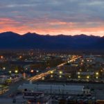 Anchorage at dawn, Anchorage Alaska, Guy Sagi, Raeford, Hoke County, North Carolina